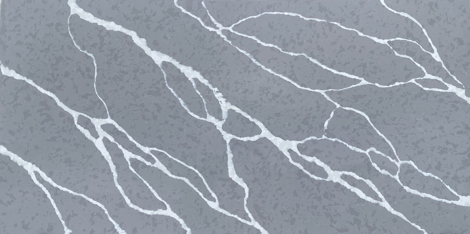 Gray stone texture with white veins