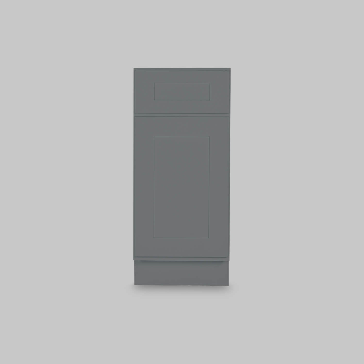Gray Shaker Kitchen Cabinets