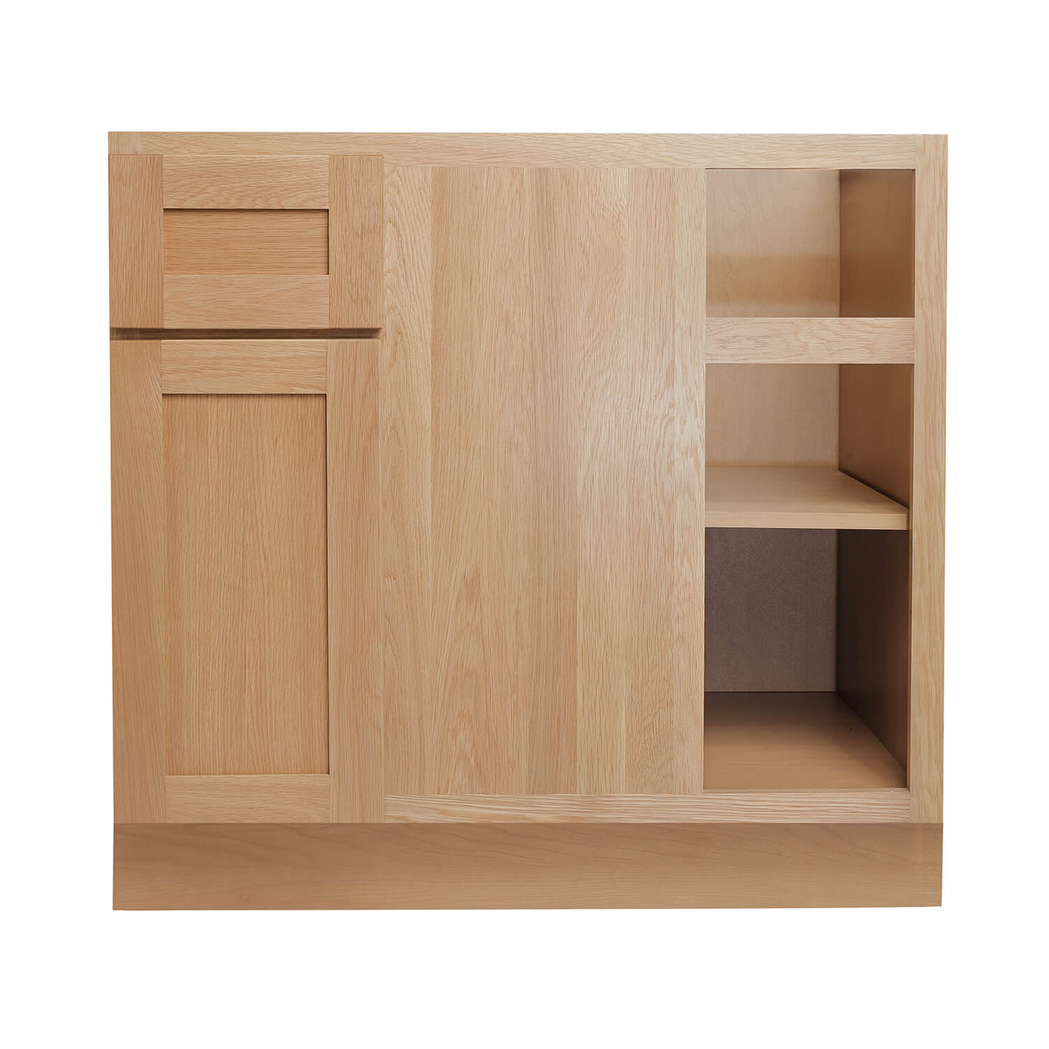 kitchen cabinet new white oak base blind corner bbc36 Granada