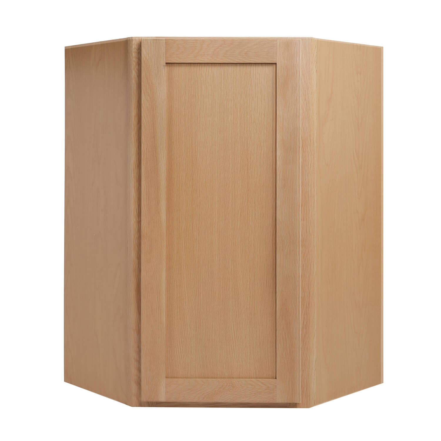 kitchen cabinet new white oak wall diagonal corner Granada