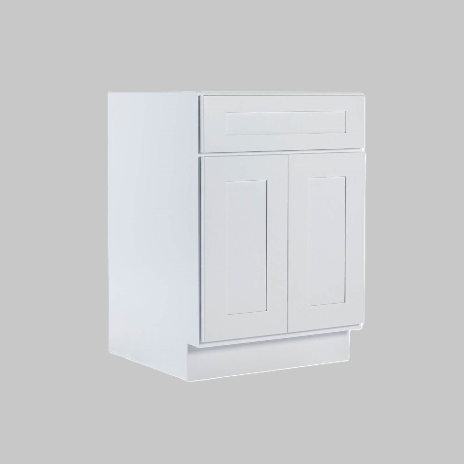 White Shaker Bathroom Vanities