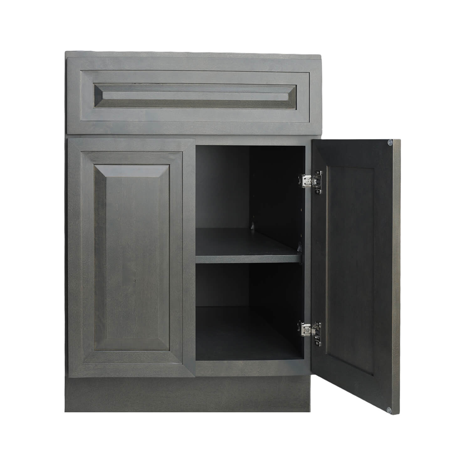 kitchen cabinets ash gray base b24 Granada