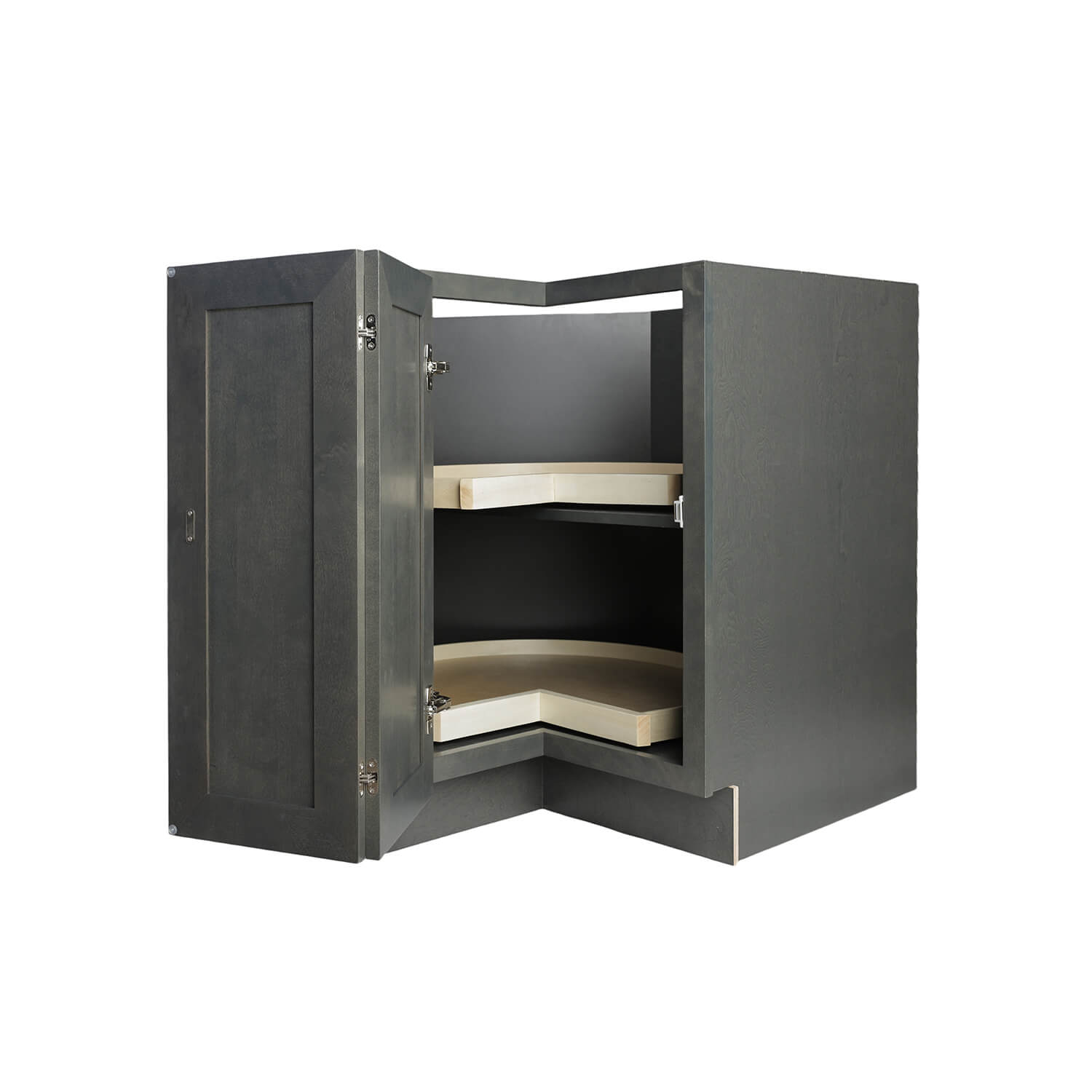 kitchen cabinets ash gray lazy susan bls36 Granada