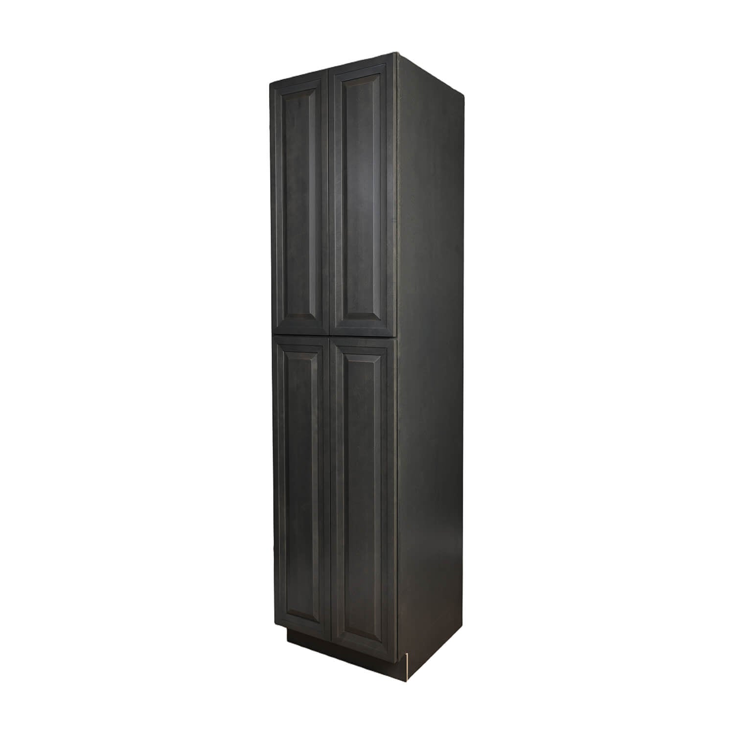 kitchen cabinets ash gray tall pantry pc2490 Granada