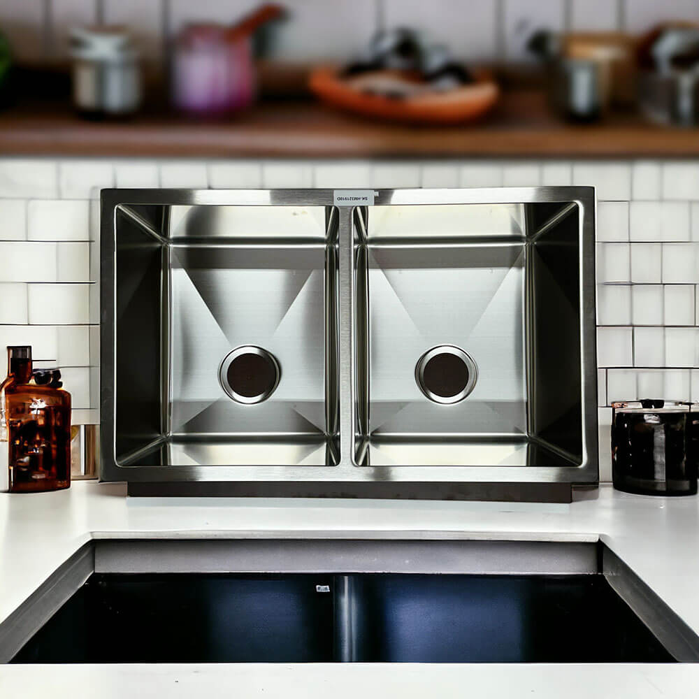 Double Basin Kitchen Sink HM321910D