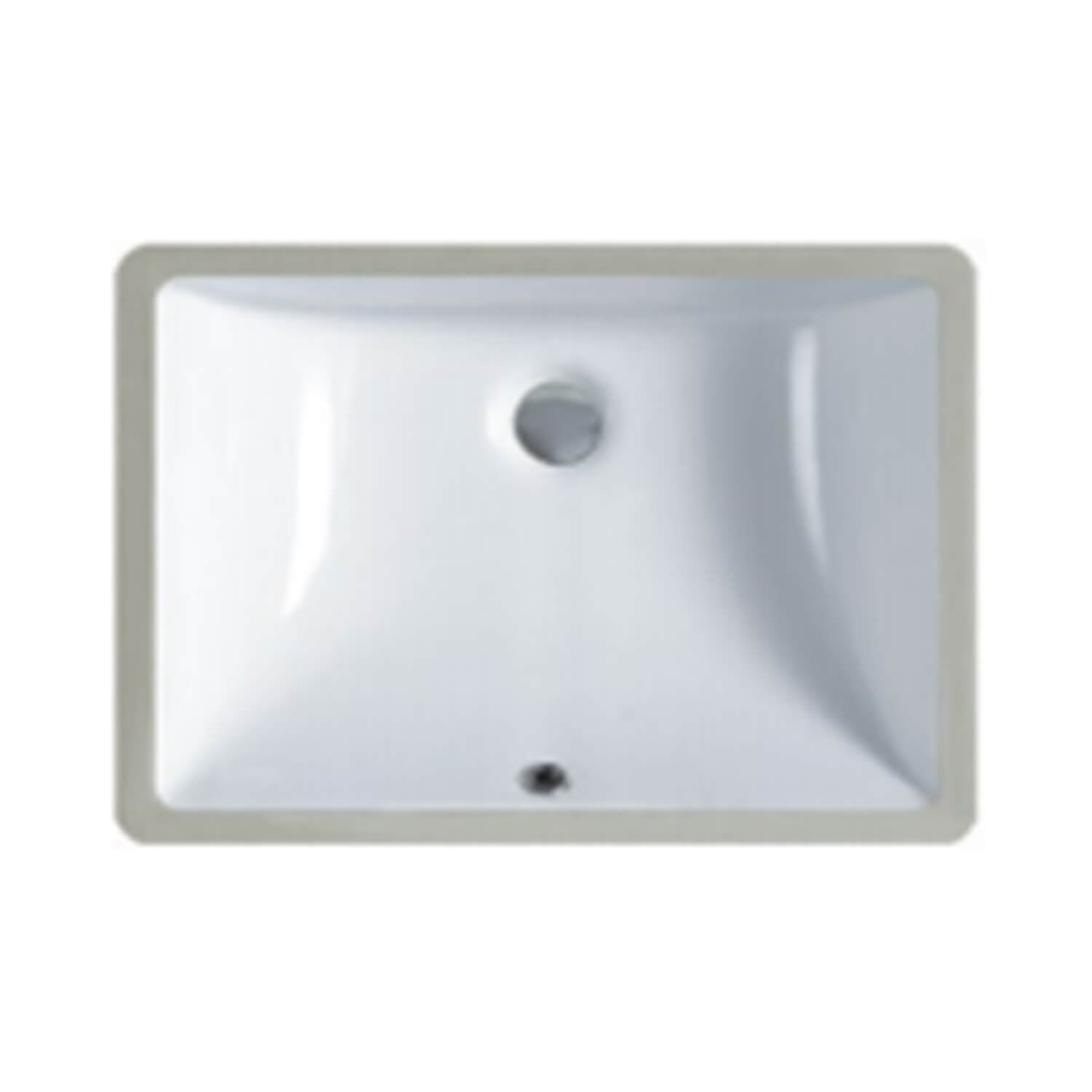 Vanity Undermount Ceramic Sink b1812